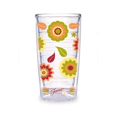 Tervis Tumbler Fiesta Sunny Flowers Wrap 16 oz ind  