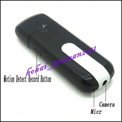 4G Mini HD U8 USB Disk Spy Hidden Camera DV DVR With Motion Detector 