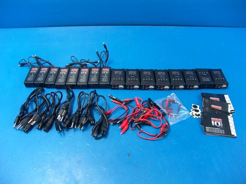 Orion IQ Advantage IQ404 AC/DC 2 4S LiPo Battery Charger PARTS LOT RC 