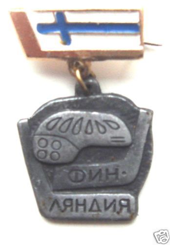 HOCKEY PIN BADGE Finland Suomi club  