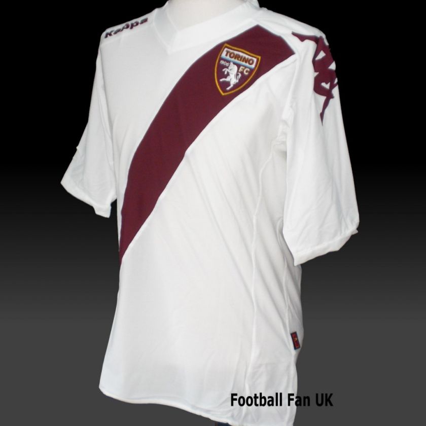 AC TORINO Official Kappa Away Shirt 2010/11 New M,L,XL BNWT Maglia 