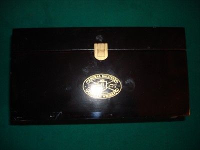 ROYAL SALUTE SCOTCH WHISKY CIGAR HUMIDOR WOOD BOX  