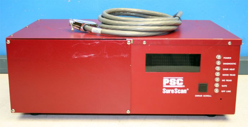 PSC LazerData SureScan 990 Sorter Barcode Reader System  