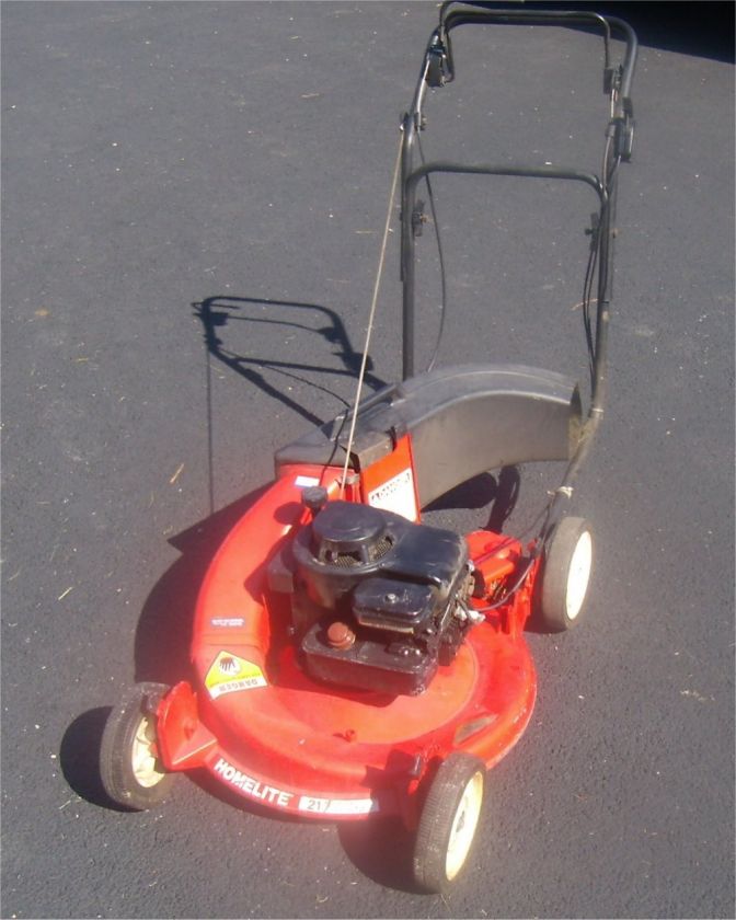 Homelite Jacobsen Self Propelled Convertable LawnMower 21 Cut  