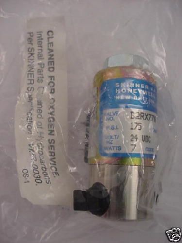 Honeywell B2RX77N Skinner Valve 24 volt dc Oxygen  