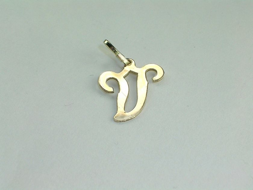 GENUINE 14K GF SCRIPT INITIAL LETTER 18 NECKLACES  