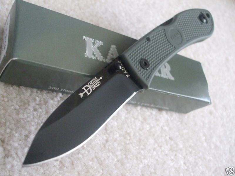 Ka Bar Dozier Folding Hunter Knife 4062FG New  