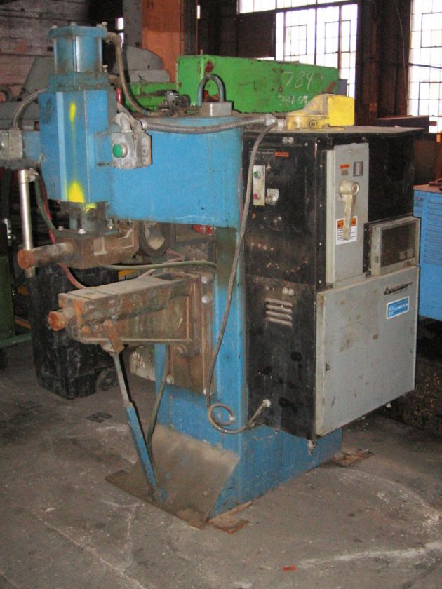 75 kVA National Electric Model 75 Press Type Spot Welder  