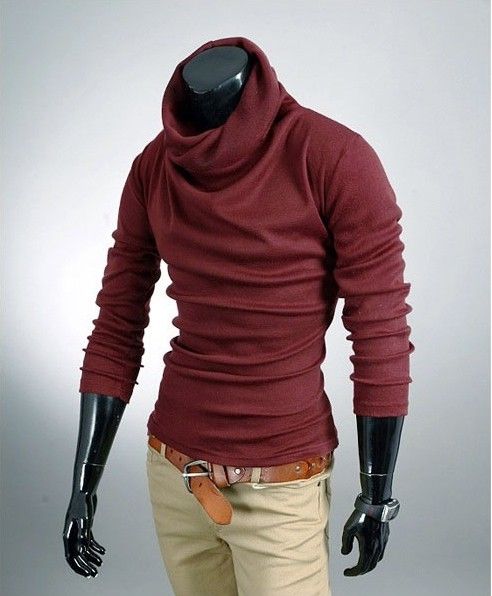   Shirt Turtleneck Sweater Primer Rotating Reactor Collar Shirts  