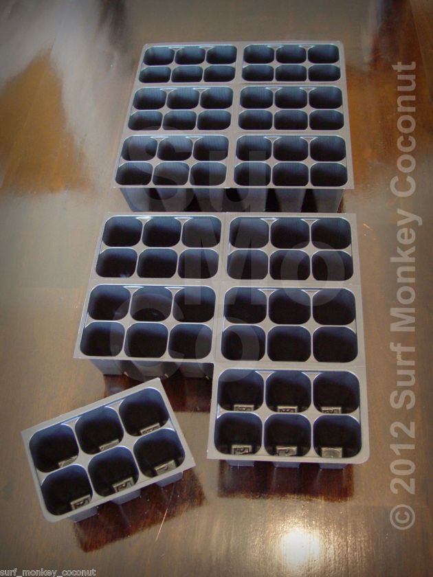 Seedling seed starter tray, easy out soil plug 480cells  