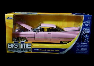 1959 cadillac coupe deville bigtime kustoms by jada new 1 24 scale 