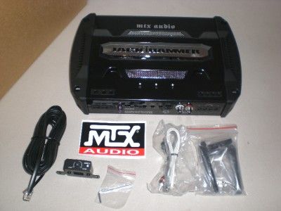 MTX JACKHAMMER JH300 MONO AMPLIFIER 600 WATT PEAK BASS KNOB FREE 