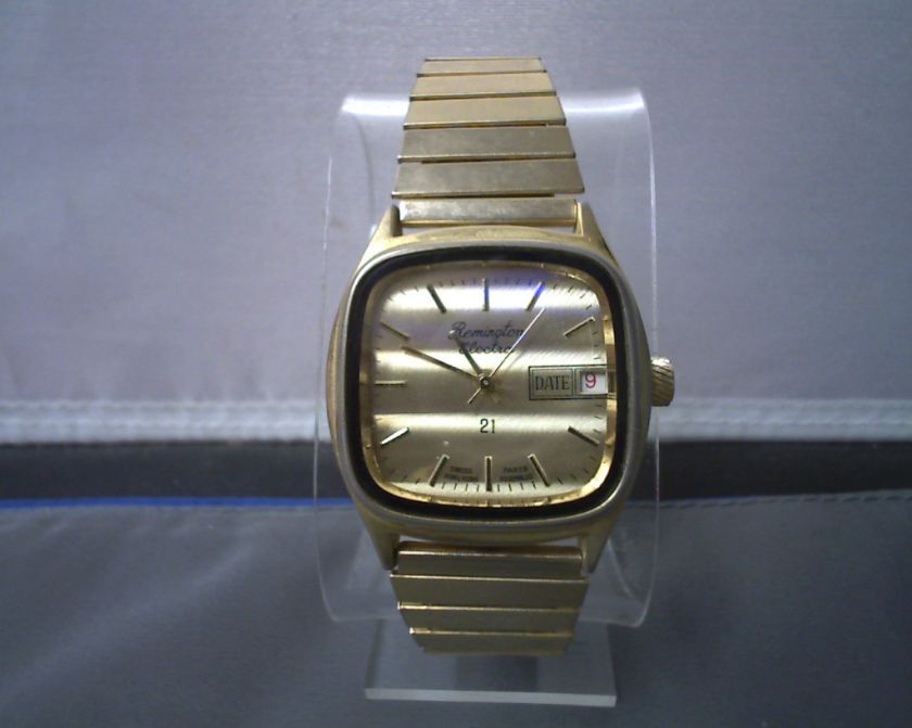 VINTAGE MENS REMINGTON ELECTRA 21 WIND UP WATCH (9563WATCH)  