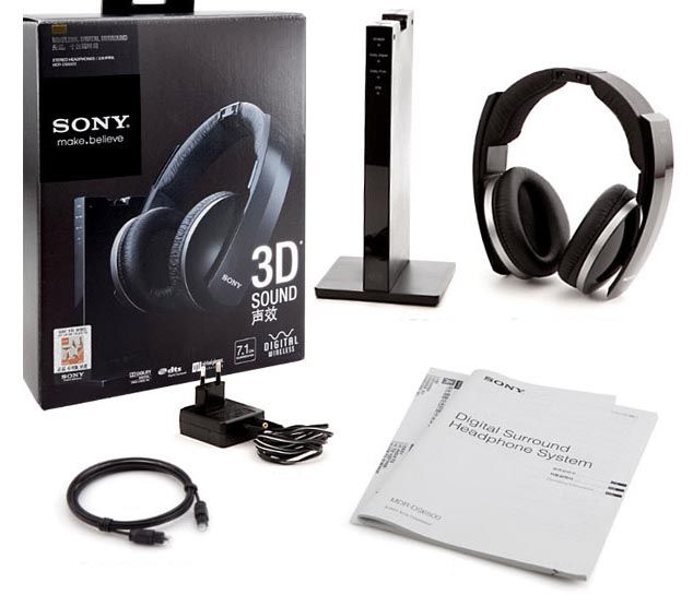 New SONY MDR DS6500 7.1 3D Wireless Cordless Surround Digital 