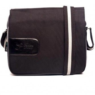 UltimateAddons Black Messenger Tablet Accessory Bag for Toshiba Thrive 