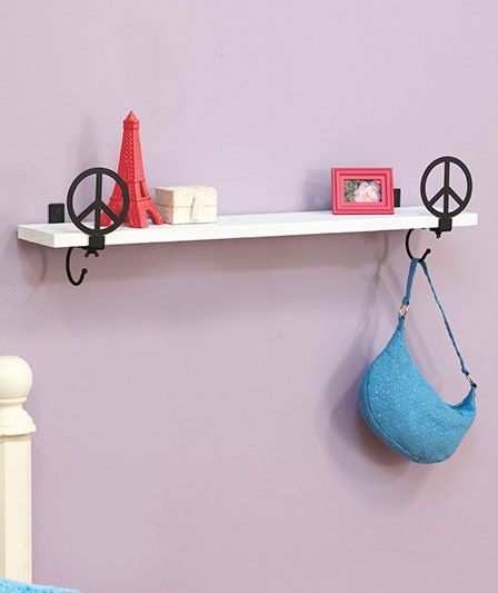 Curtain Rod Shelf Brackets give you a unique option for dressing up a 