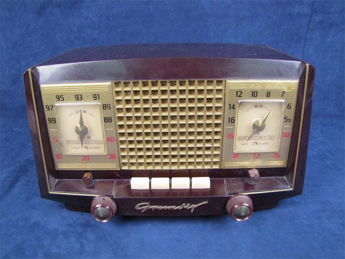 Vintage Grundig Heim Boy Tube Radio West Germany AM/FM  