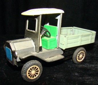 vintage tin toy friction Japan Antique Model T Truck  