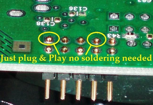 10 Pin header Solderless for SB5101 premod SB5100 Jtag  