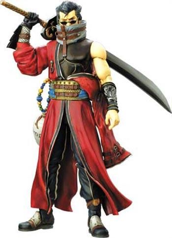 Final Fantasy 10 X AURON Play Arts Action Figure 8 inch NIP Square 