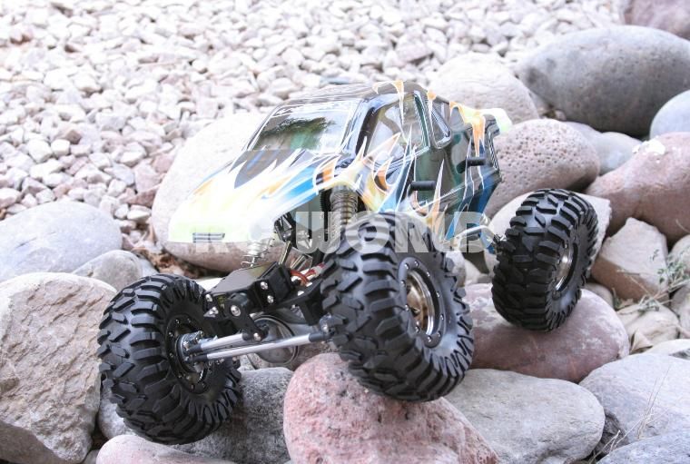 RC 1/10 ROCK CRAWLER 2.4GHZ RTR 90% METAL RTR  