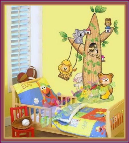 LOVELY KOALA & TREE HOUSE ♥ Removable WALL STICKERS  