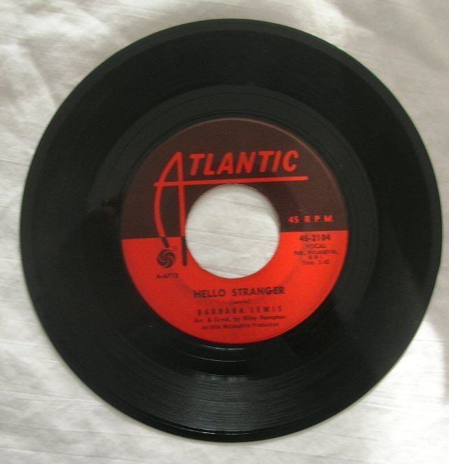 Hello Stranger Barbara Lewis 45 45 2184 G/VG  