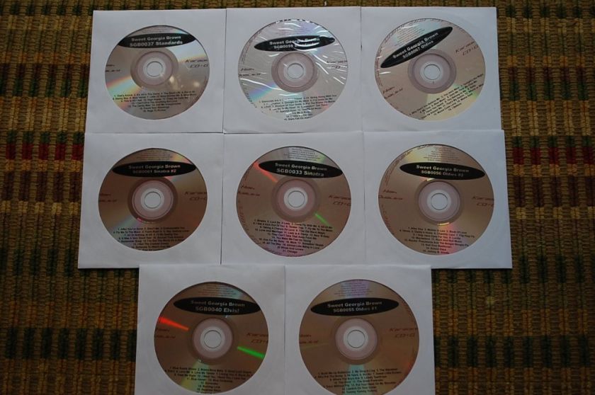 CDG LOT 50S OLDIES KARAOKE CD   RAY CHARLES,ELVIS 6a  