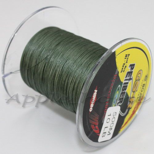 Spuer Strong Dyneema Spectra Braid Fishing Line 500M 545 Yard 10LB 