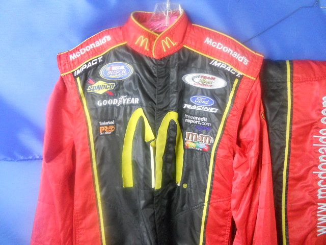 IMPACT MCDONALDS 3 PC. DRIVER SUIT FIRESUIT IMCA ARCA  