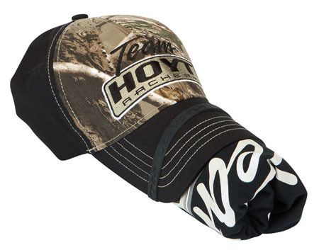 Hoyt Black Shirt/Camo Hat Combo Pack X LARGE  