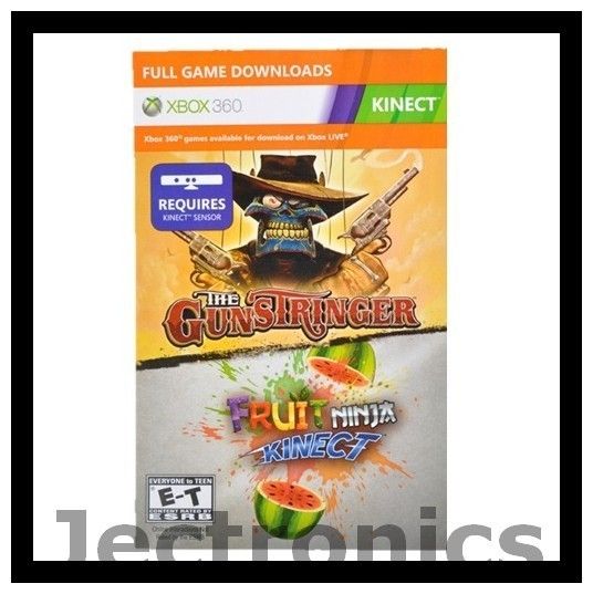   FULL GAME  CARD for XBOX 360 KINECT 885370334470  