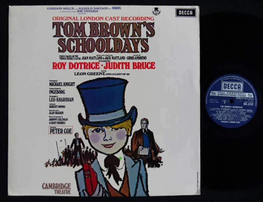 TOM BROWNS SCHOOLDAYS London Cast UK DECCA STEREO ExNM  