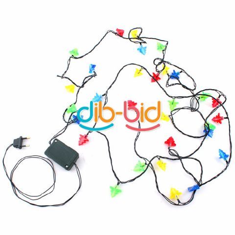 2M Christmas Tree Shape Colorful LED Light String Lamp Beautiful 