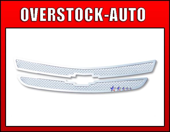 Stainless Chrome Mesh Grille 2000 2005 Chevy Impala  