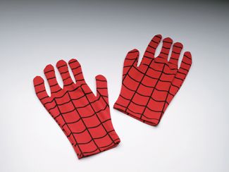 BOYS MARVEL COMIC SPIDERMAN GLOVES COSTUME DRESS DG18051 086947180517 