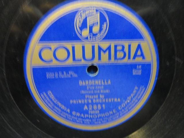 Columbia 2851   Wild Flower Waltz . Yerkes Jazirinimba Orchestra. 10 