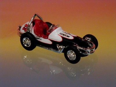 Hot Vintage Dirt Oval Track Sprint Car Limited Ed 1/64 Scale  
