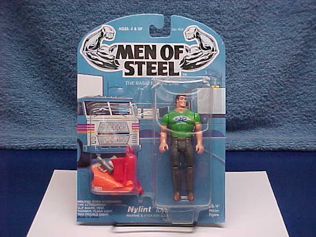 MEN OF STEEL FORD TRUCK DRIVER FIGURE MOC NYLINT 1989  