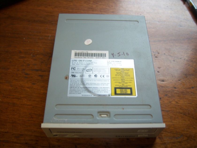 Used Lite On LTR 32123S CD ReWritable Drive As Is  