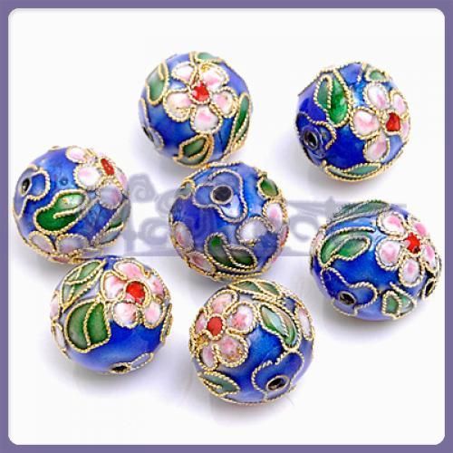 10 PC Bracelet MAKE Cloisonne Jewelry Enamel Loose Bead  