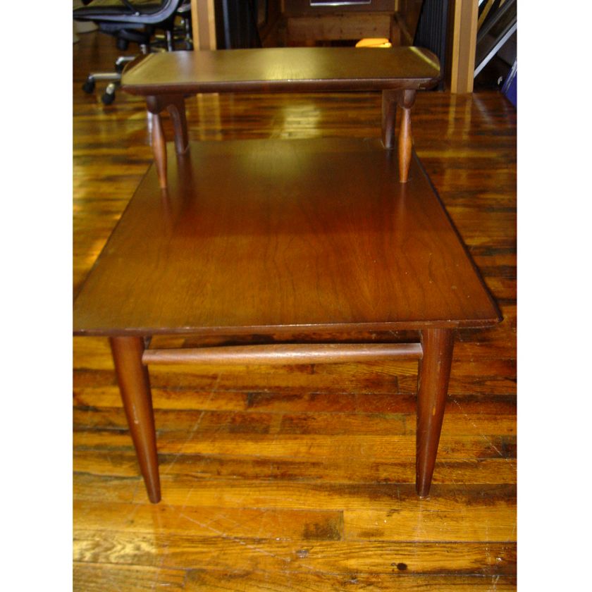 27 Danish Dillingham Esprit Ash Veneer End Side Table  