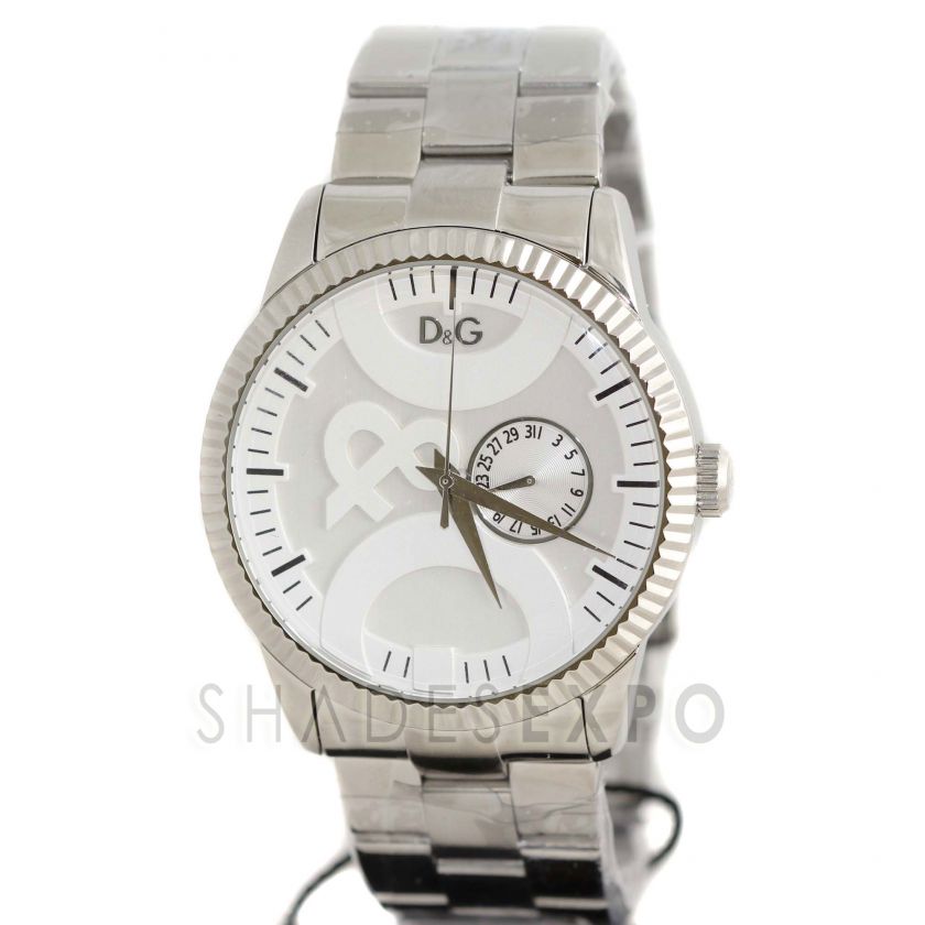 NEW D & G Watches Watches DW0755 SILVER TWIN TIP SILVER 843218008488 