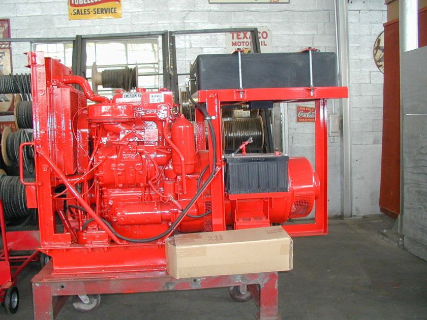   DETROIT DIESEL GENERATOR 20KW DEEP REBUILD WITH FUEL TANK AND BATTERY