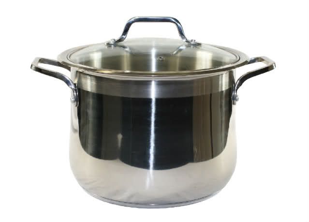 CONCORD 16 QT 18/10 Tri Ply Stainless Steel Stock Pot  