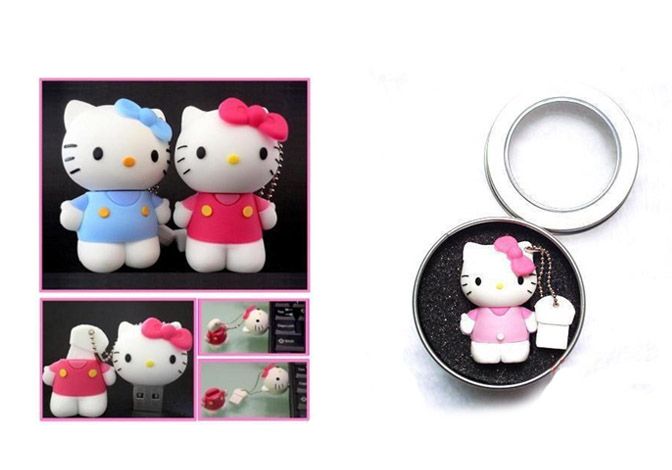   description 100 % brand new hello kitty 8gb usb 2 0 flash memory stick