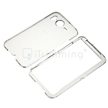   crystal case for htc inspire 4g clear quantity 1 this snap on crystal