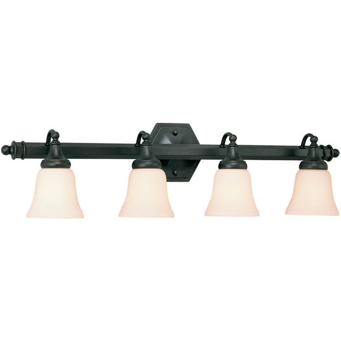 TransGlobe Oil Rubbed Bronze Vanity 4 Light 2599ROB 736916247528 