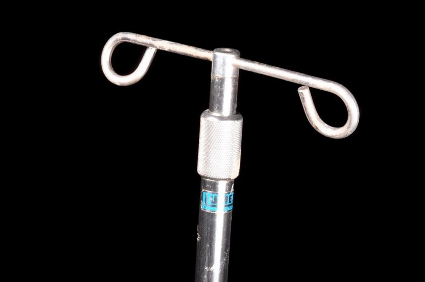 LUMEX Medical Telescoping 2 Hook IV I.V. Pole Stand  