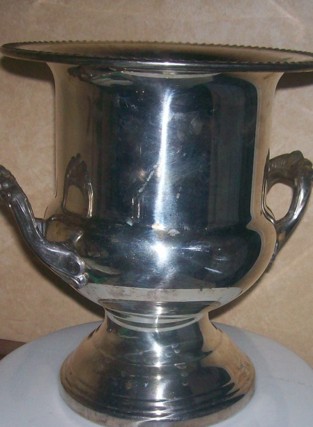 SILVERPLATE CHAMPAGNE.WINE BUCKET USA LEONARD  